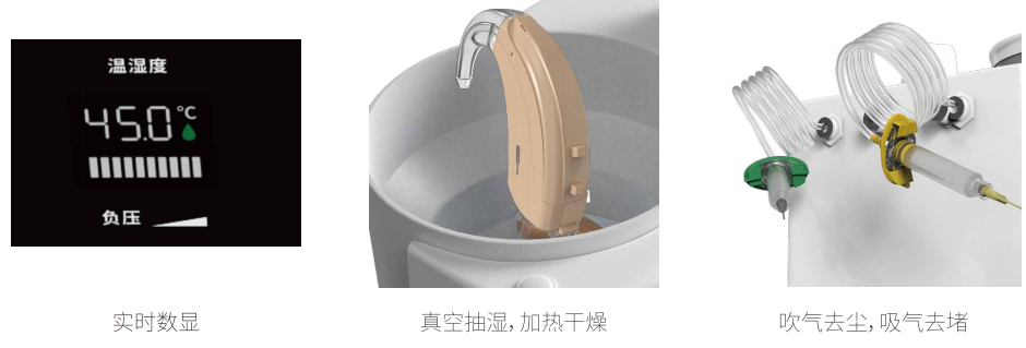 AI数显静音版助听器保养仪（型号：ZTQ-JY3）-杭州听工场科技有限公司