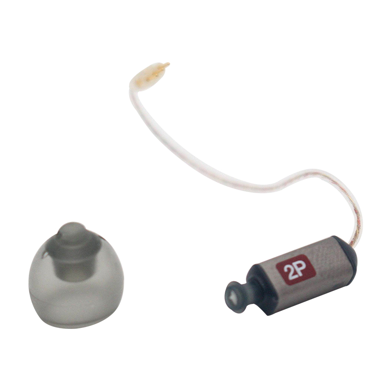 Eco-Friendly Hearing Aid Receiver with Eartip Cable Link Sound Trumpet Listening Bugle