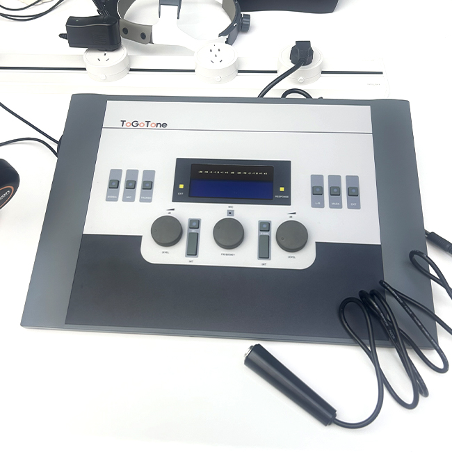 High Quality Adjustable Standard Audiometer Medical Diagnostic Bone Conductor Earphones Transponder From China by Tingoton product detail