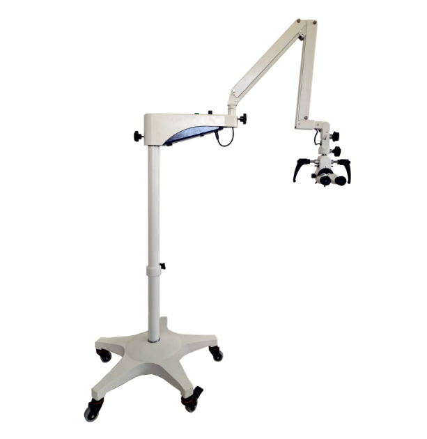 Hearing Operating Microscope Single Operator Adjustable LED Lights 0-180 Inclinable product detail