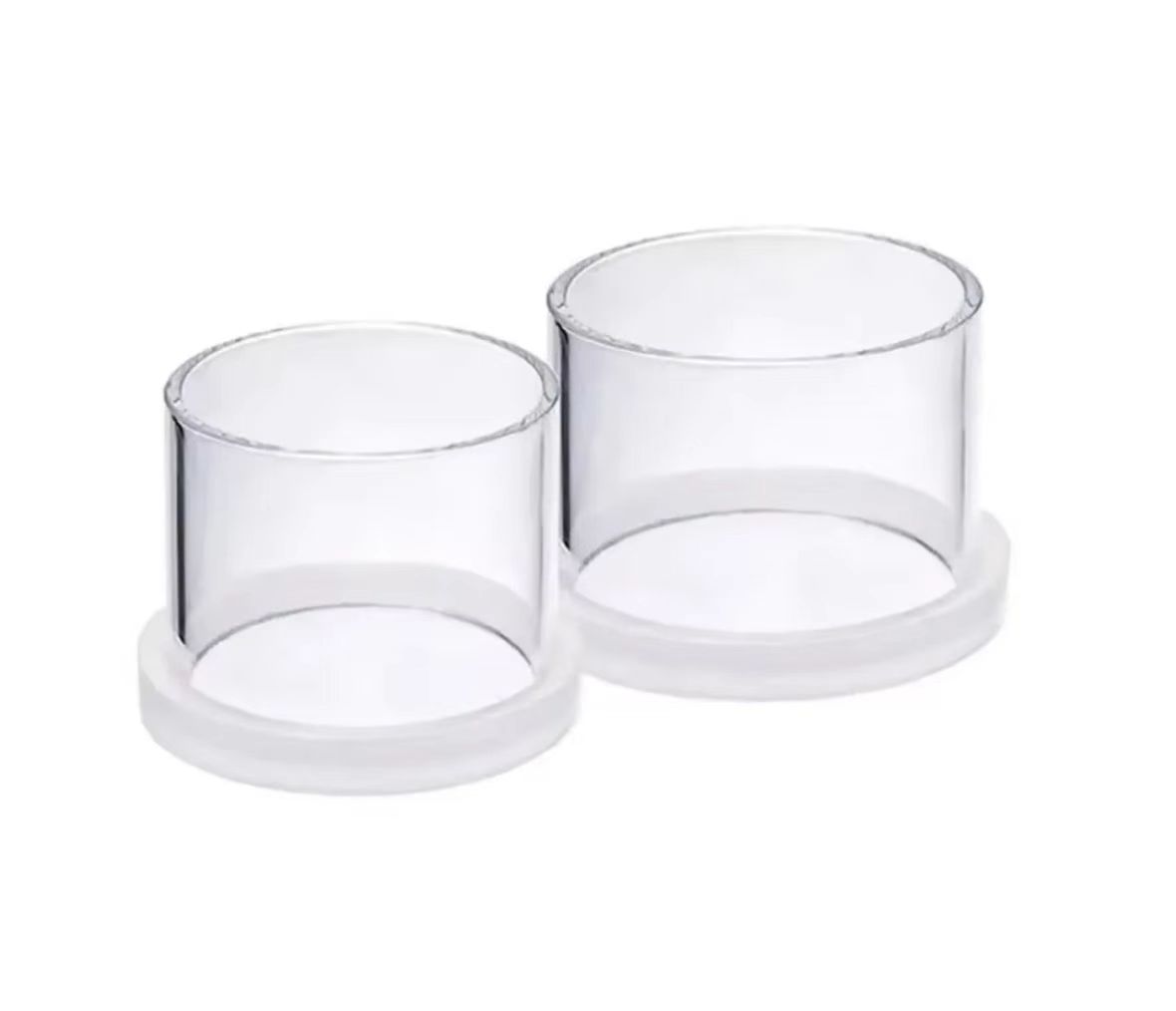 High Transparency Headphone Accessories Light Penetration Ear & Hearing Product Used for Making Impressions Cup Body Bottom product detail