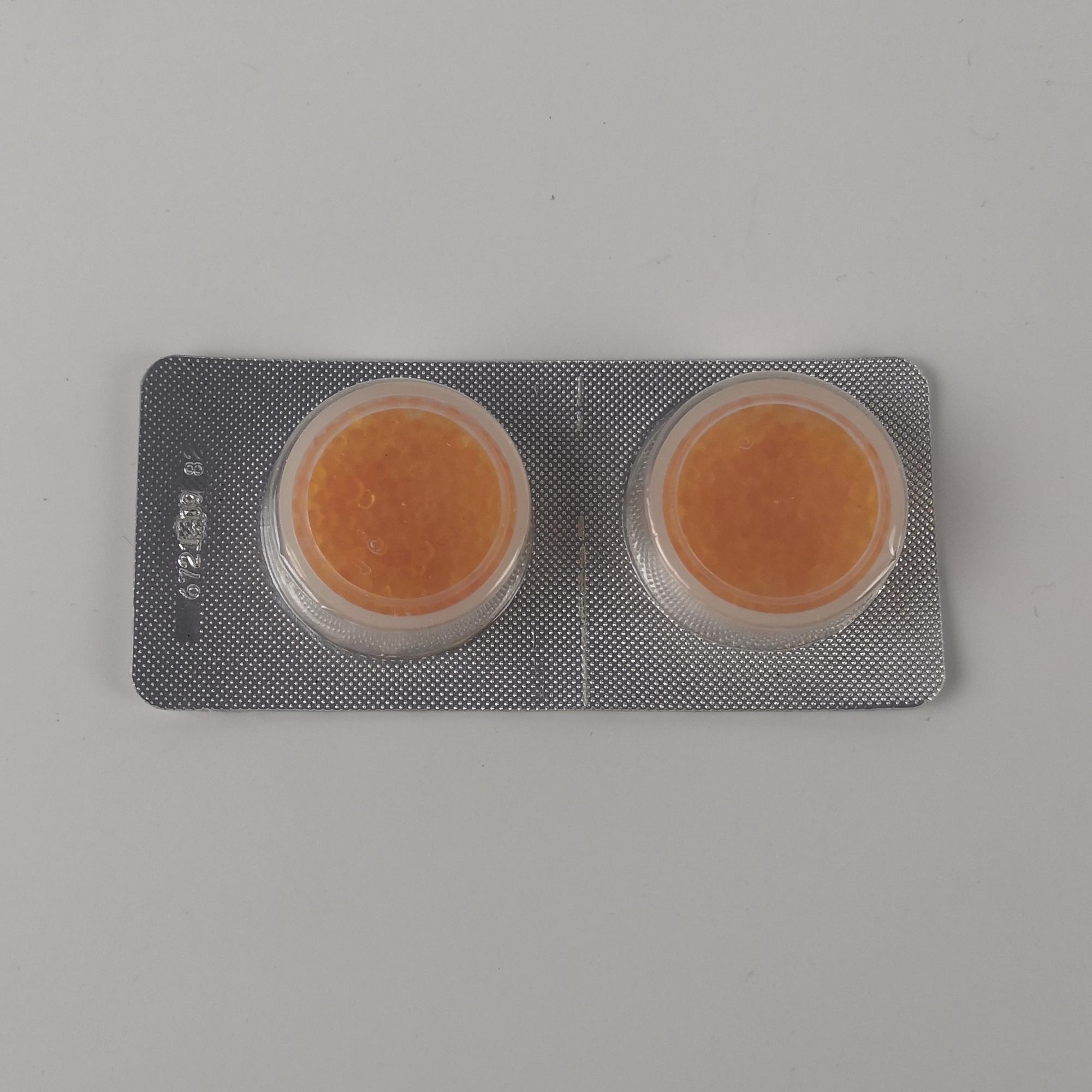 Two Pieces One Pack 3G Orange Silicone Dioxide Quick Dry Hearing Aid Desiccant Drying Capsules for 30-60 Days Moisture Removal product detail