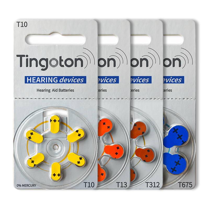 High-Performance Top Selling Zinc Air A13 A312 A675 A10 Button Cell Hearing Aid Batteries Ear & Hearing Products product detail