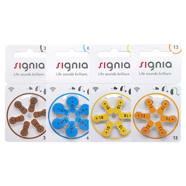 High Quality Signia P10 P13 1.45V Hearing Aid Batteries 60 Cells/Box for Severe Hearing Loss Deaf People product detail