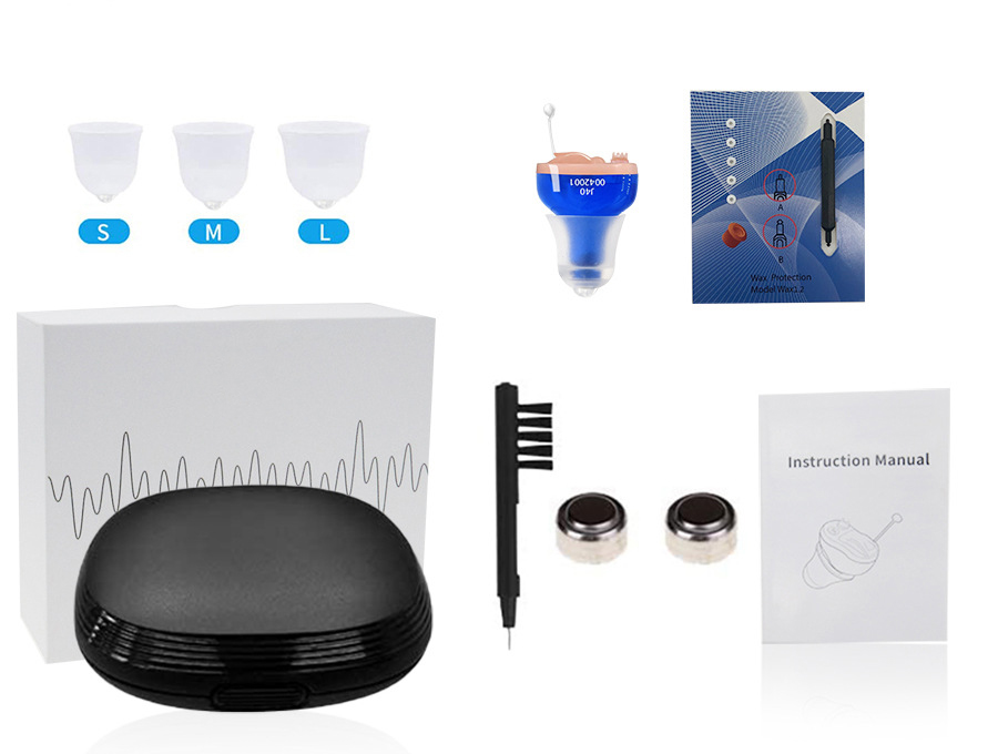 Cheap Mini Powerful Digital Cic Hearing Aid Invisible Hearing Device for Severe Hearing Loss product detail