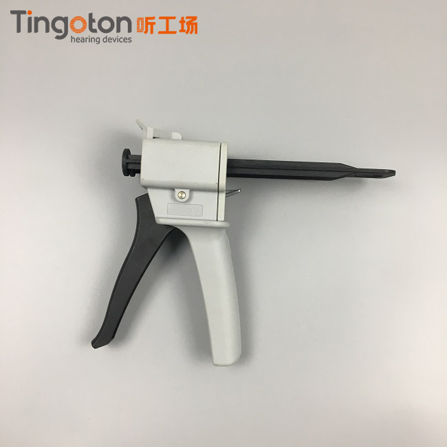 Wholesale Hearing Aid Ear Lab Tools Mixing Gun Cartridge Injection Syringe for Making Earmould product detail