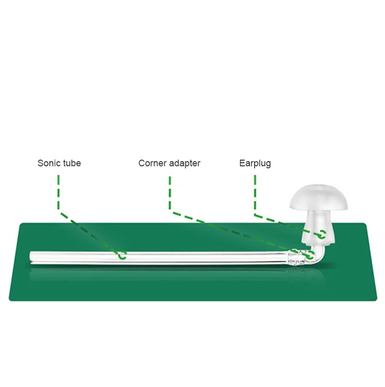 High Quality Transparent Adjustable Eco-Friendly Hearing Aid Sound Tube Ear Tips Conner Adapter Accessories PVC product detail
