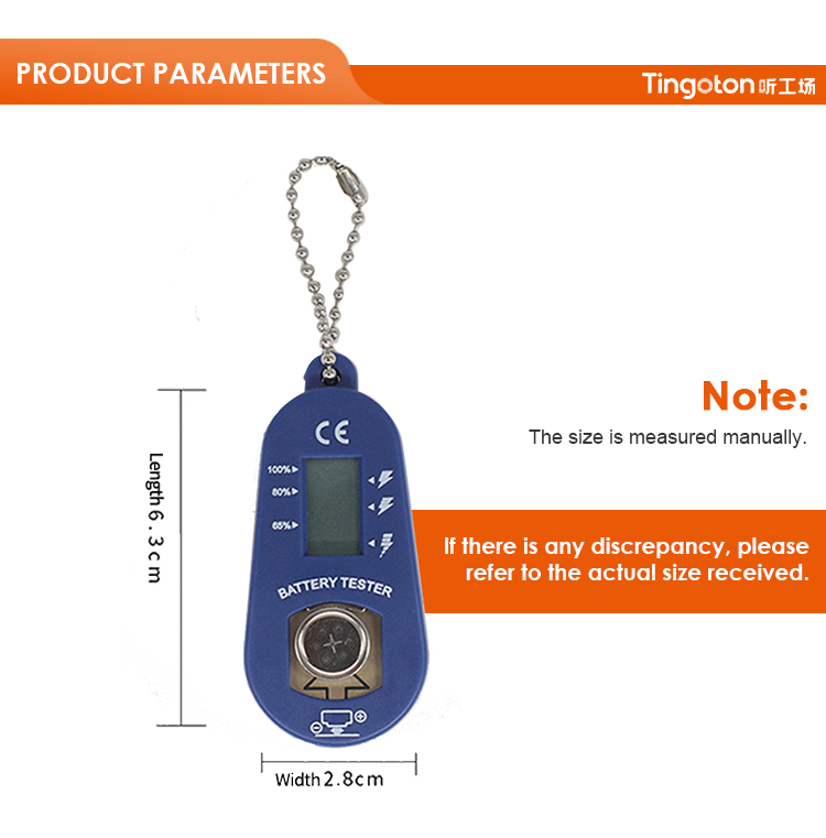 Factory Direct Wholesale Price Plastic Digital Hearing Aid Battery Tester Checker Ear & Hearing Product product detail