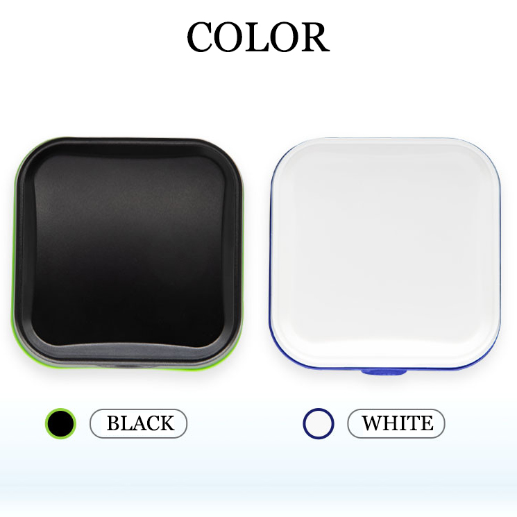 Wholesale Portable White Earphone Storage Box Case Container Easy Carrying Hearing Aid Accessory product detail