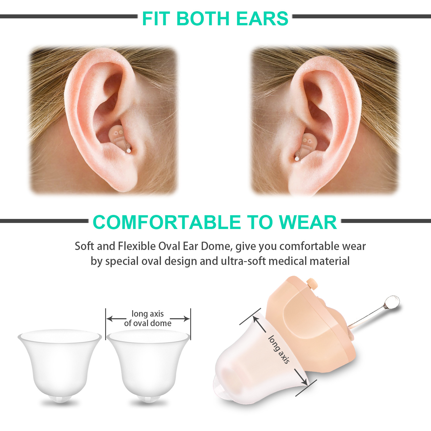 Wholesale Product a Mini Soft Small but Very Good Hearing Aids for the Deaf product detail