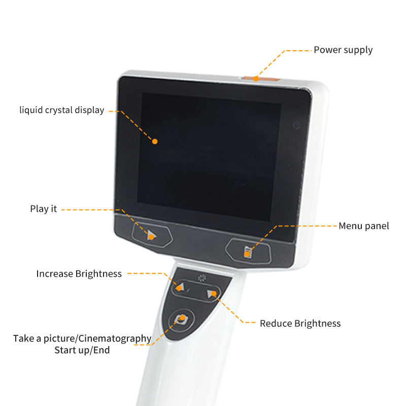 Wholesale High Quality Hearing Protector Riester HD Visual Video Otoscope Digital White USB Surgery Medical Hospital Use product detail
