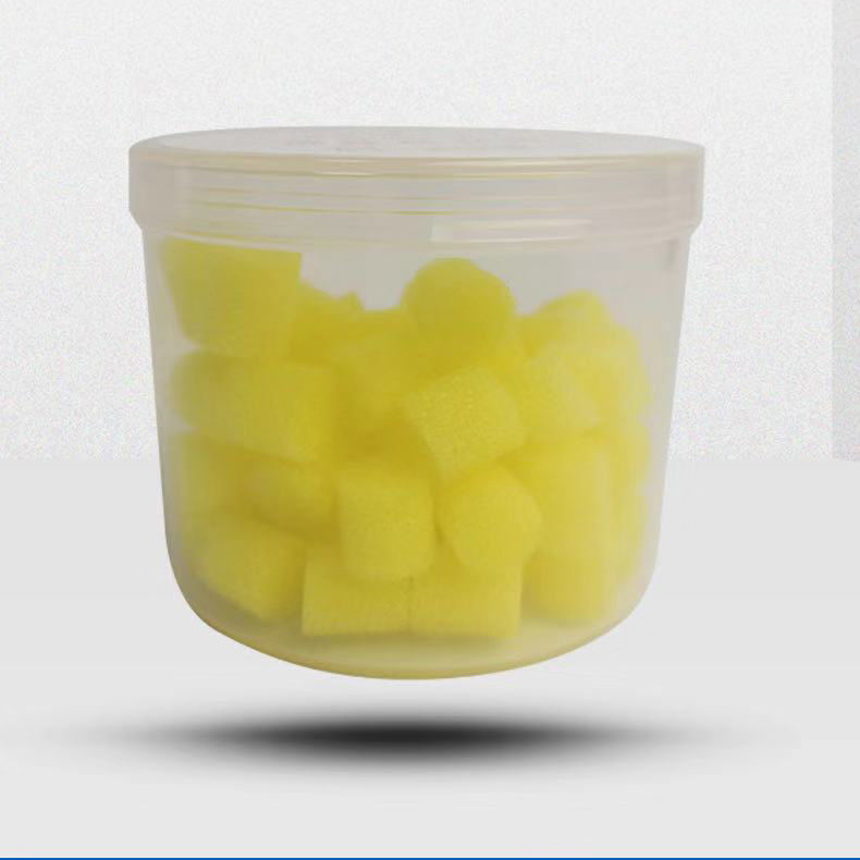 Professional Cylindrical Soft Safety Quick Dry Earplugs (10x10mm) OEM Logo High Quality Earmold Fitting Material 100PCS/Case product detail