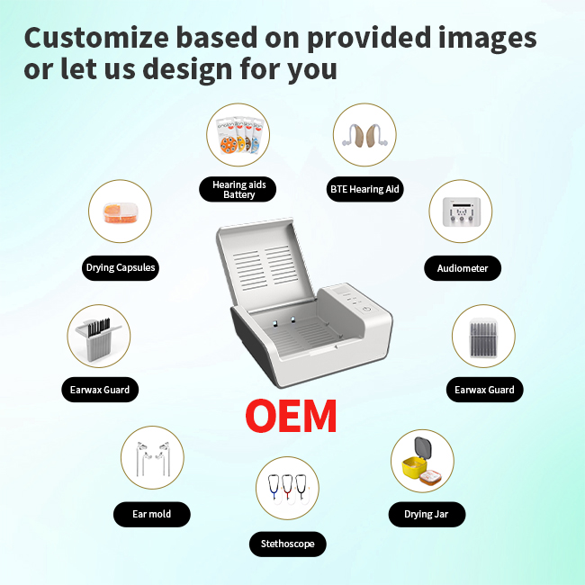 OEM/ODM Medical Ear & Hearing Products Zinc Air Battery (A13 312 10 13) for Hearing Aid Customizable product detail