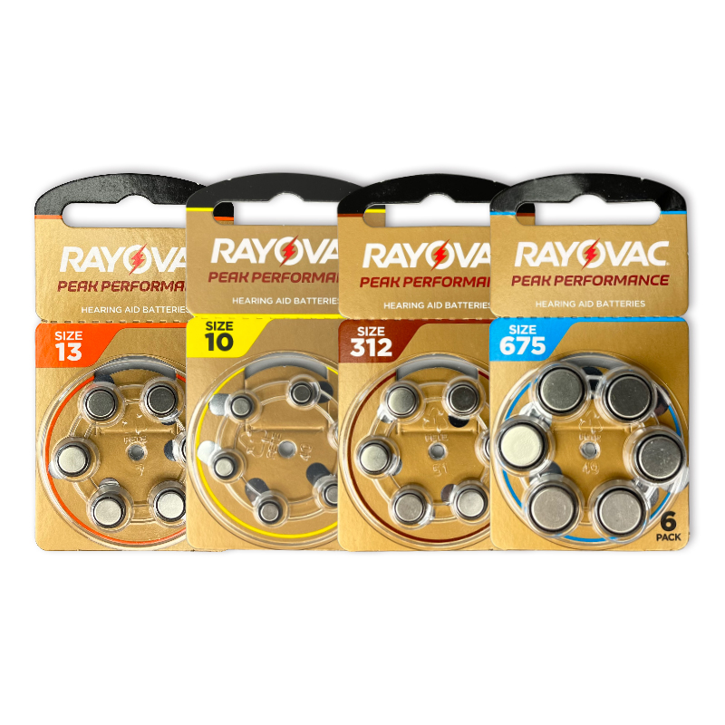 Accessories for Ear & Hearing Products Hearing Aid Batteries in Sizes 10 13 312 675 Other Batteries product detail