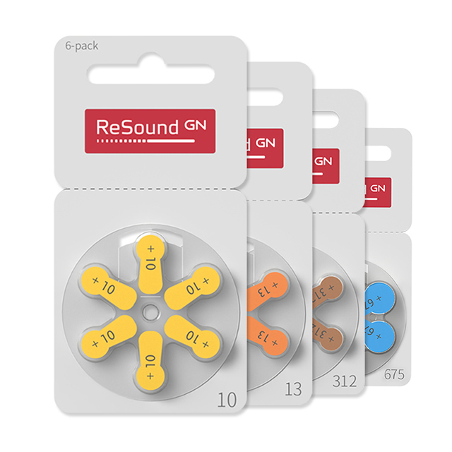Resound A13 Battery Seniors' Hearing Aids with 10 Zinc-air Cell 312 675 Ear & Hearing Products product detail