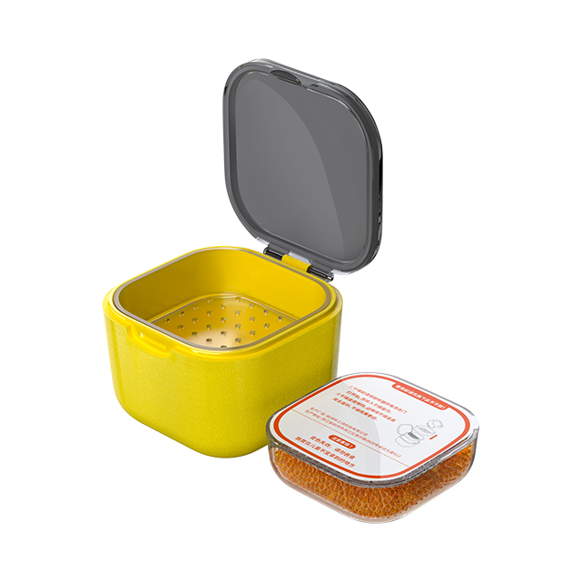 Tingoton Eco-friendly Portable PC Material Hearing Aid Drying Jar with Drying Capsule Yellow/Red Quick Dry Ear Hearing Products product detail