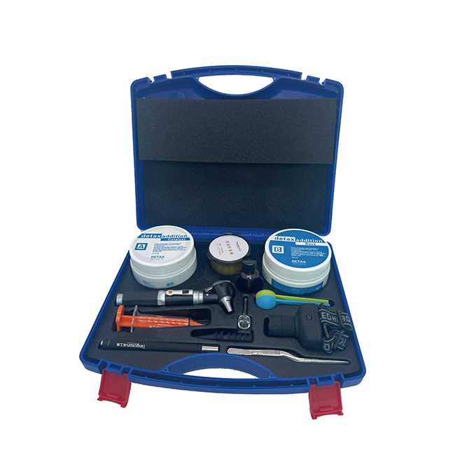 TINGOTON Eco-Friendly Portable Hearing Aid Custom Ear Impression Plastic Earmold Material Taking Kit Blue/White product detail
