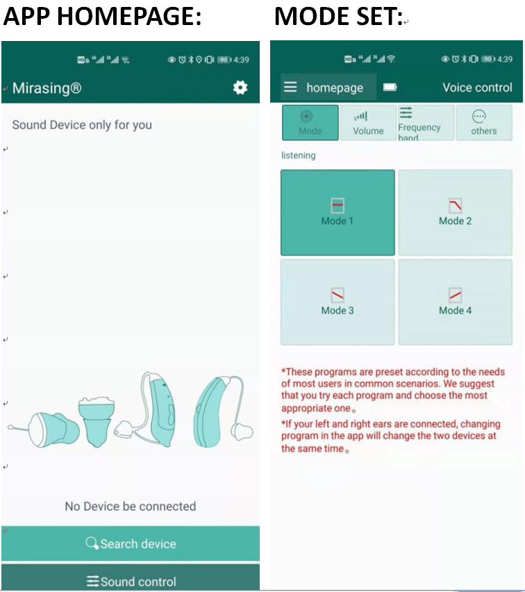High Quality Digital Ear Buds Hearing Aids with Self Fitting RIC Hearing Device product detail