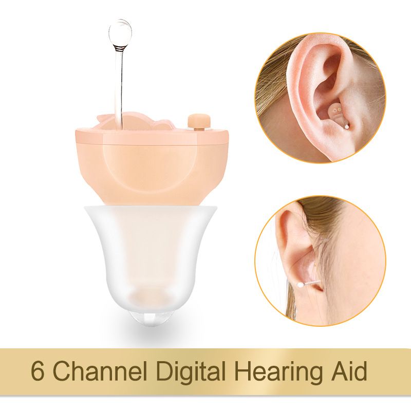 Hot Sale Noise Reduction 6 Channels Electronic Hearing Aids for Severe Hearing Loss product detail