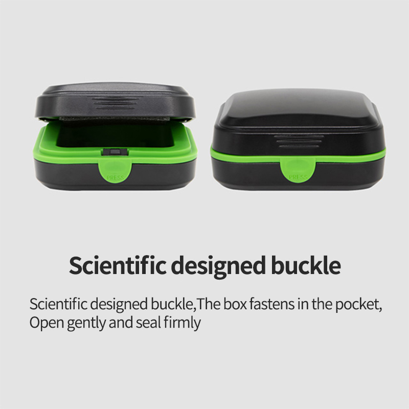 Wholesale Portable White Earphone Storage Box Case Container Easy Carrying Hearing Aid Accessory product detail