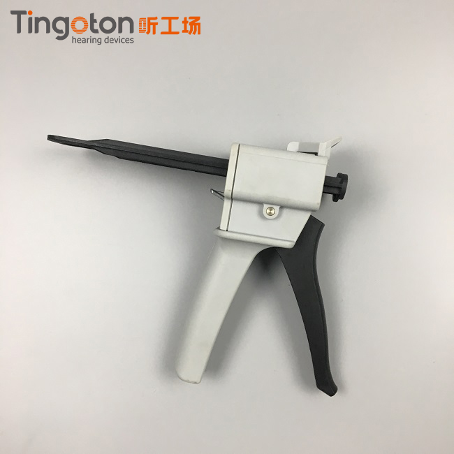 Wholesale Hearing Aid Ear Lab Tools Mixing Gun Cartridge Injection Syringe for Making Earmould product detail