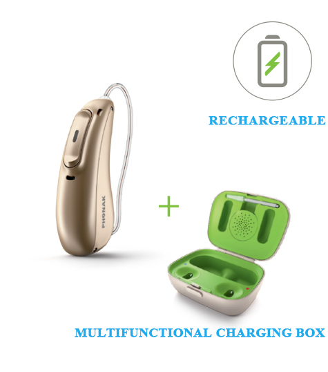 Wholesale Phonak Audeo Marvel M30-R 8 Channels Digital Hearing Aid /Wireless Smartphone App for Severe Hearing Loss product detail
