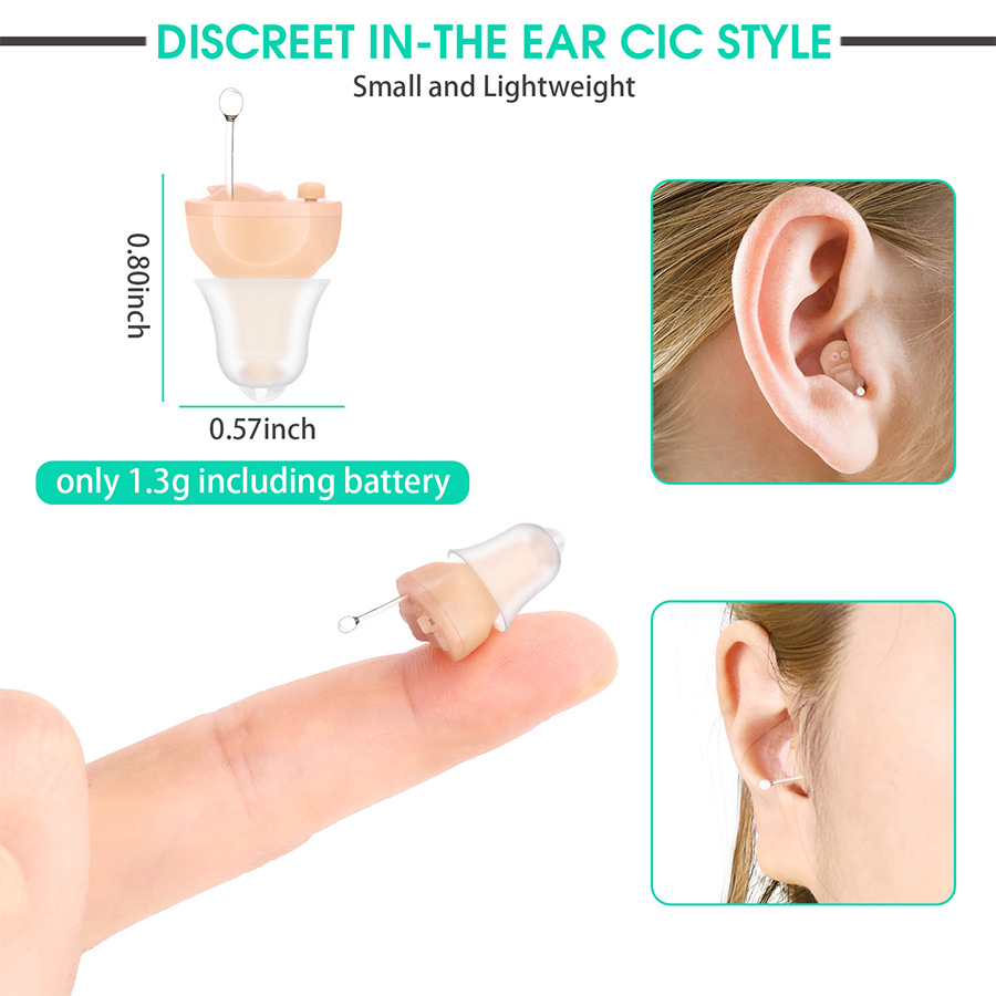 Hot Sale Noise Reduction 6 Channels Electronic Hearing Aids for Severe Hearing Loss product detail
