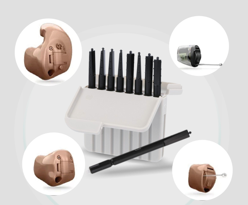 Cheap High Quality 8pcs/box Tingoton Hearing Aid Protection Earwax Guards Cleanser for Widex/Phonak/Resound (PC Material) product detail