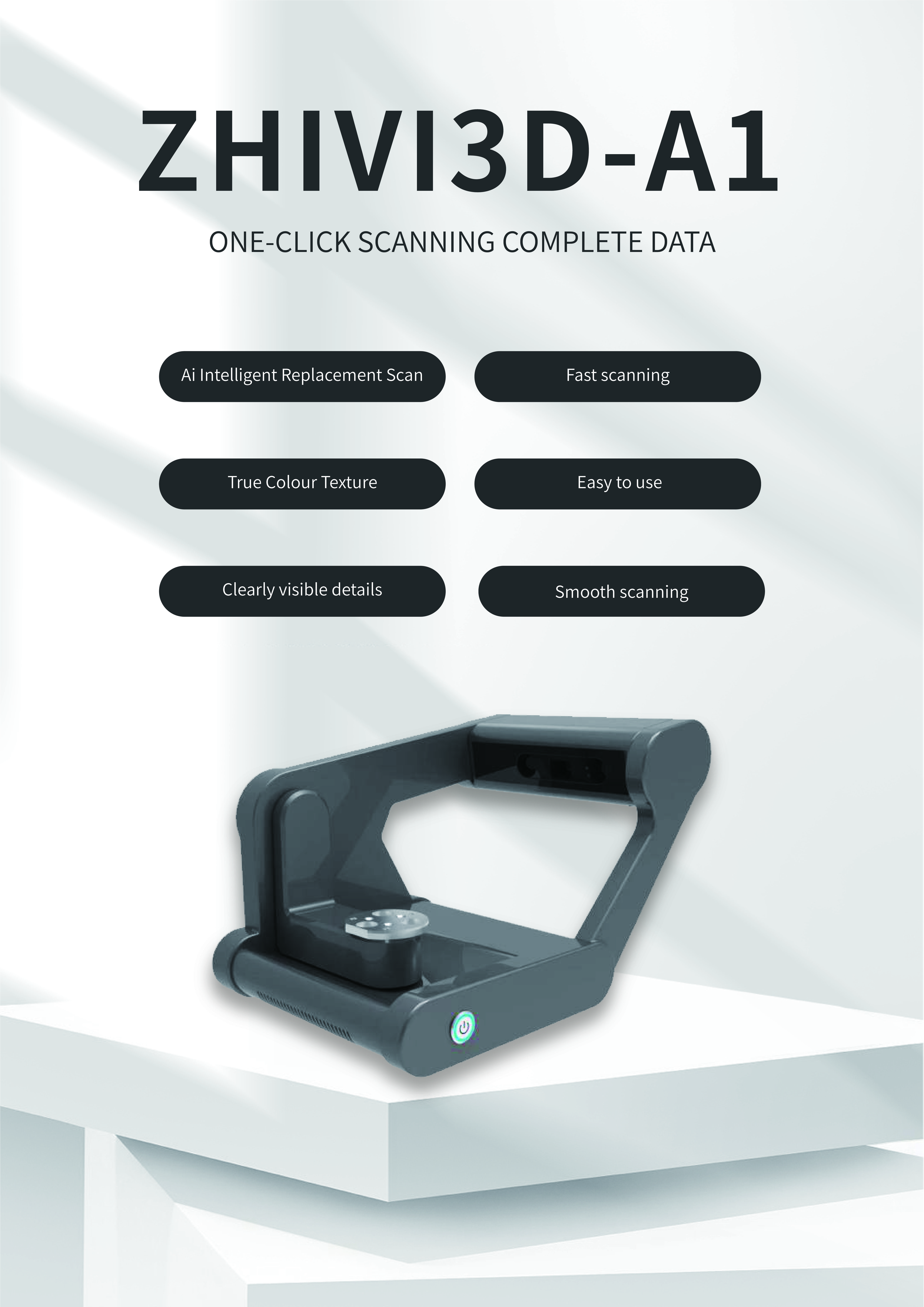 Wholesale High Quality Laboratory 3D Scanner Fast Speed and High Efficiency with USB Interface Low Price product detail