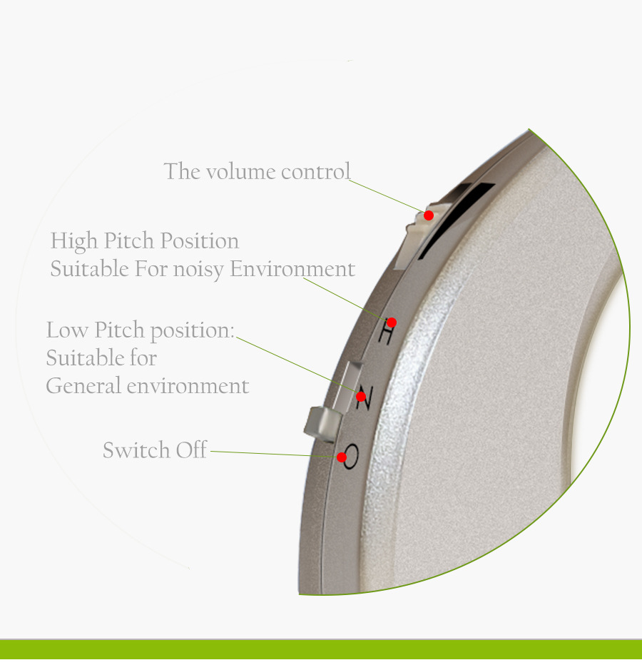 TINGOTON BTE Digital Rechargeable Hearing Aid Noise Reduction Comfortable Hanging Design for Severe Hearing Loss Deaf-China Made product detail