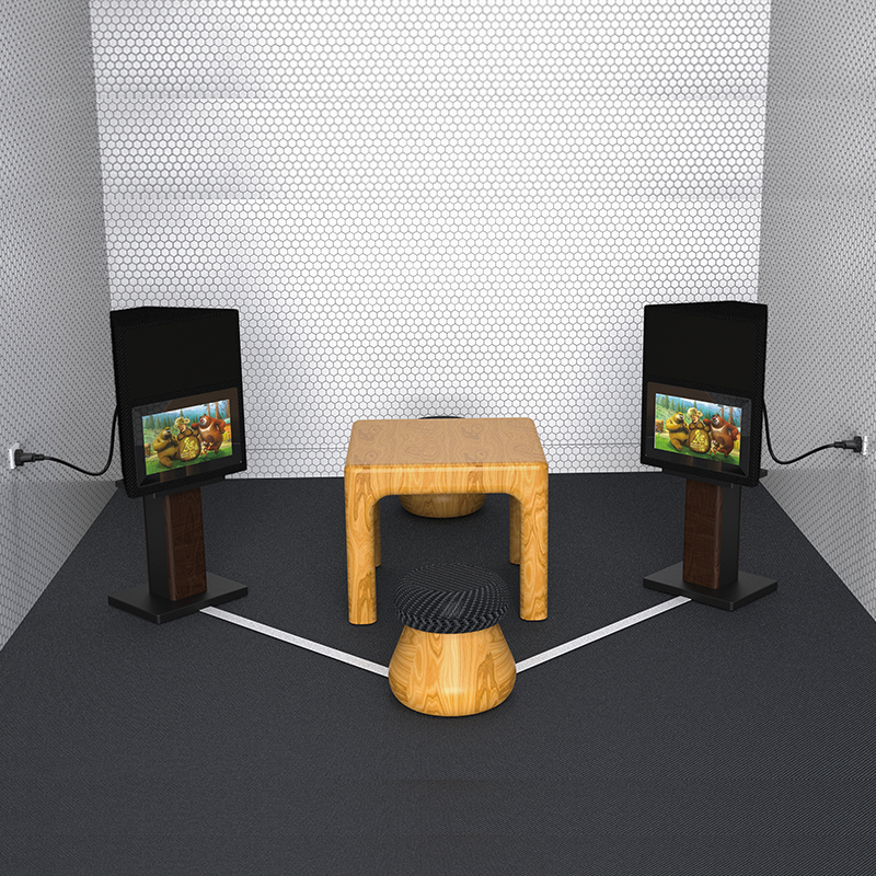 Tingoton Simple VRA Model 1019 High Quality Integrated Visual Reinforcement Audiometry System Amplivox Machine China Severe product detail