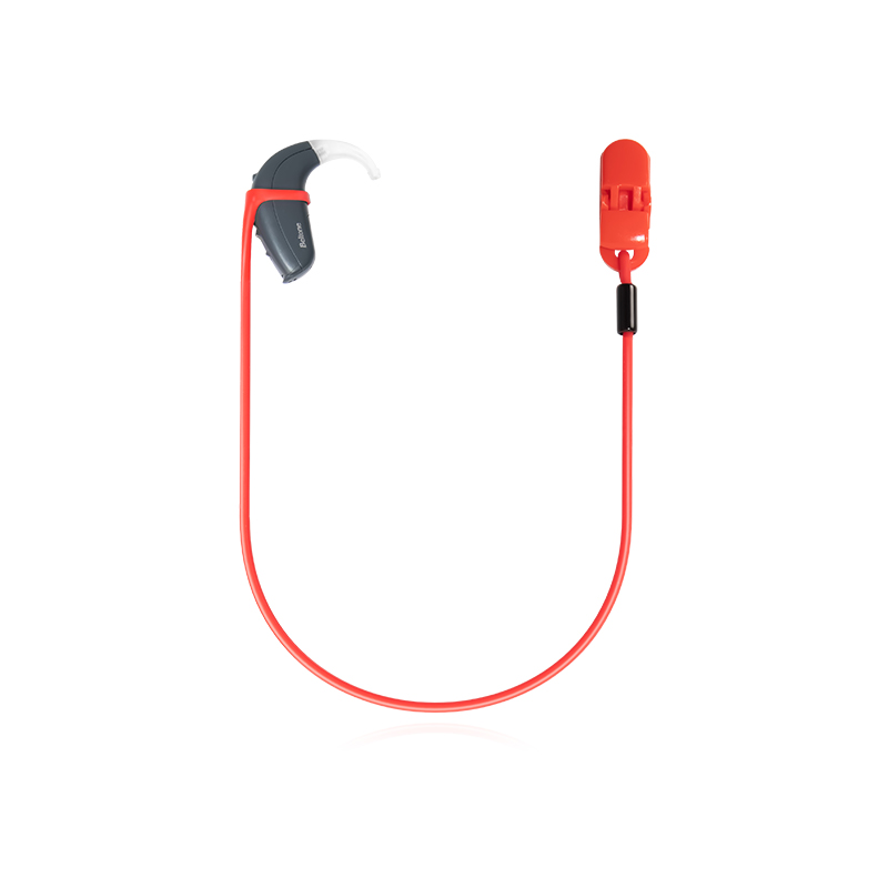 Tingoton Customer Color Hearing Aid Clip-34.5cm Silicone Rope Prevents Loss Breathable Design for Hearing Aids product detail