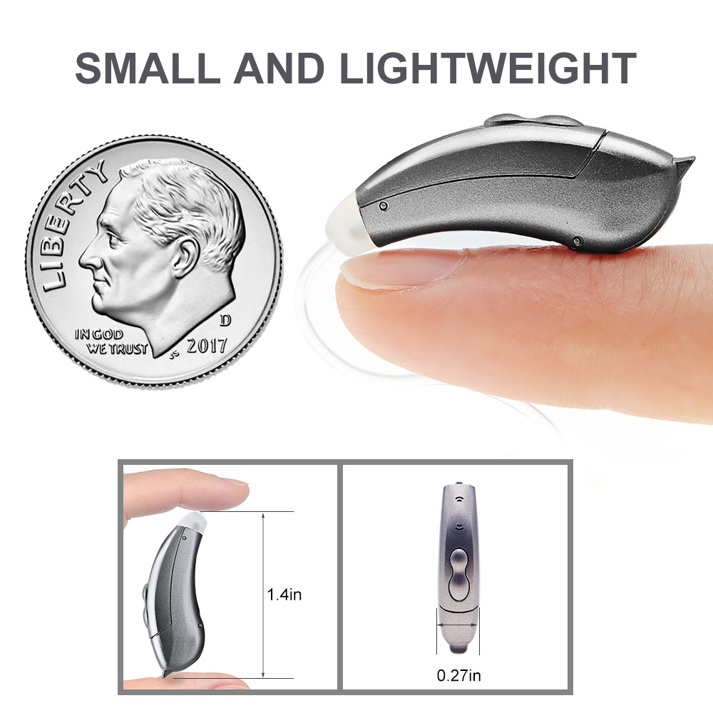 High Quality Digital Ear Buds Hearing Aids with Self Fitting RIC Hearing Device product detail
